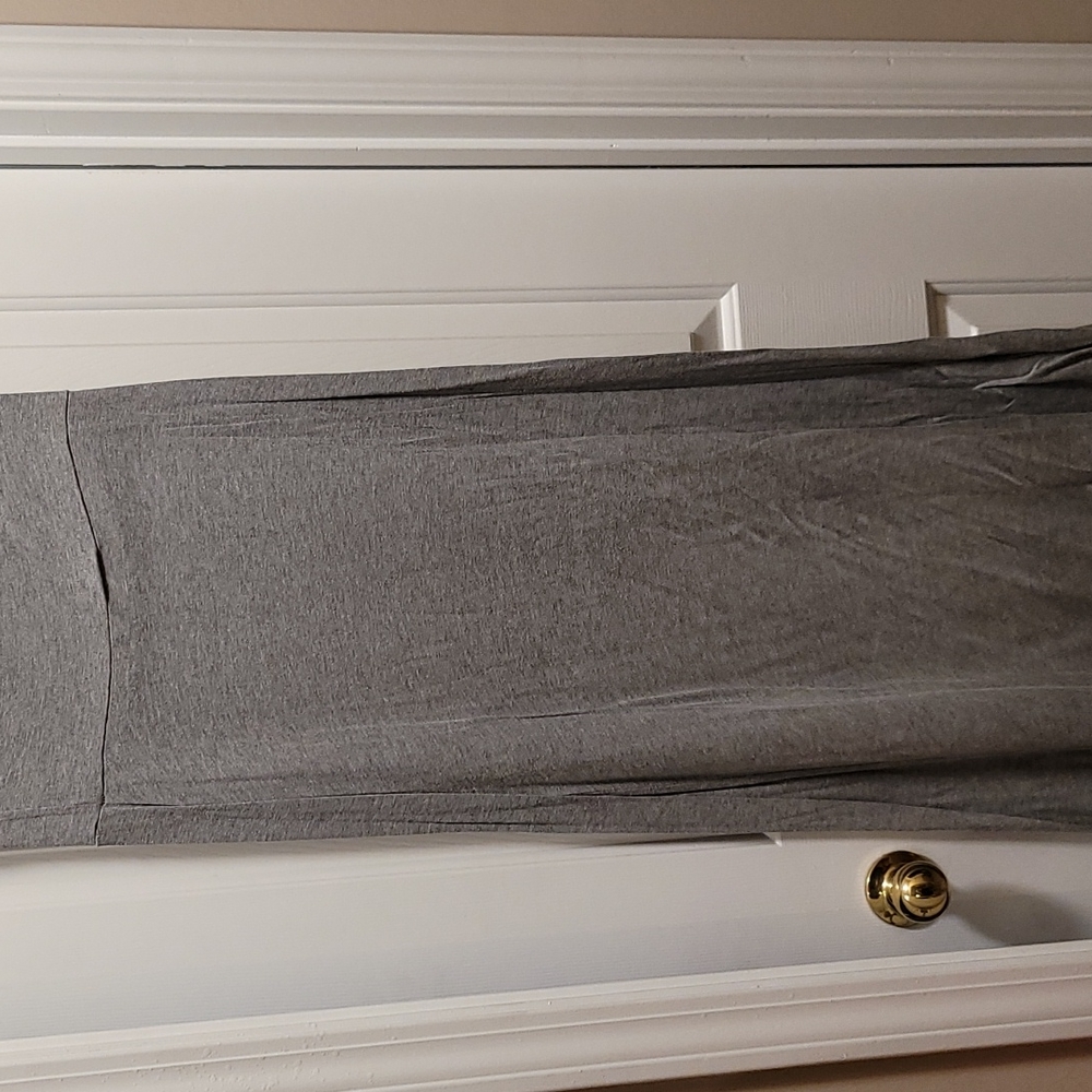 Double Take Small Gray Maxi Skirt